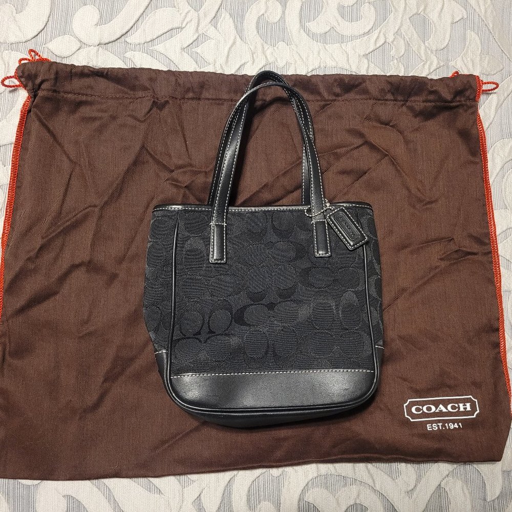 Vintage Coach bucket bag
